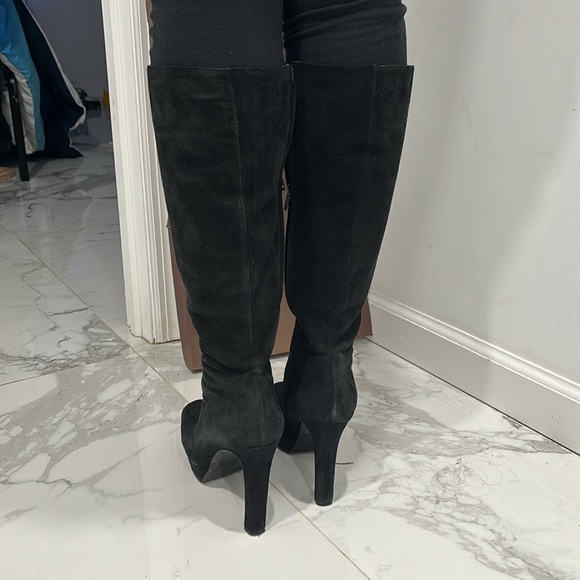 Suede Gucci Boots - worn only once - size 38 - Picture 6 of 9